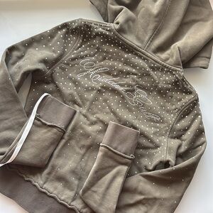 Hidden Cult Green Rhinestone Jacket